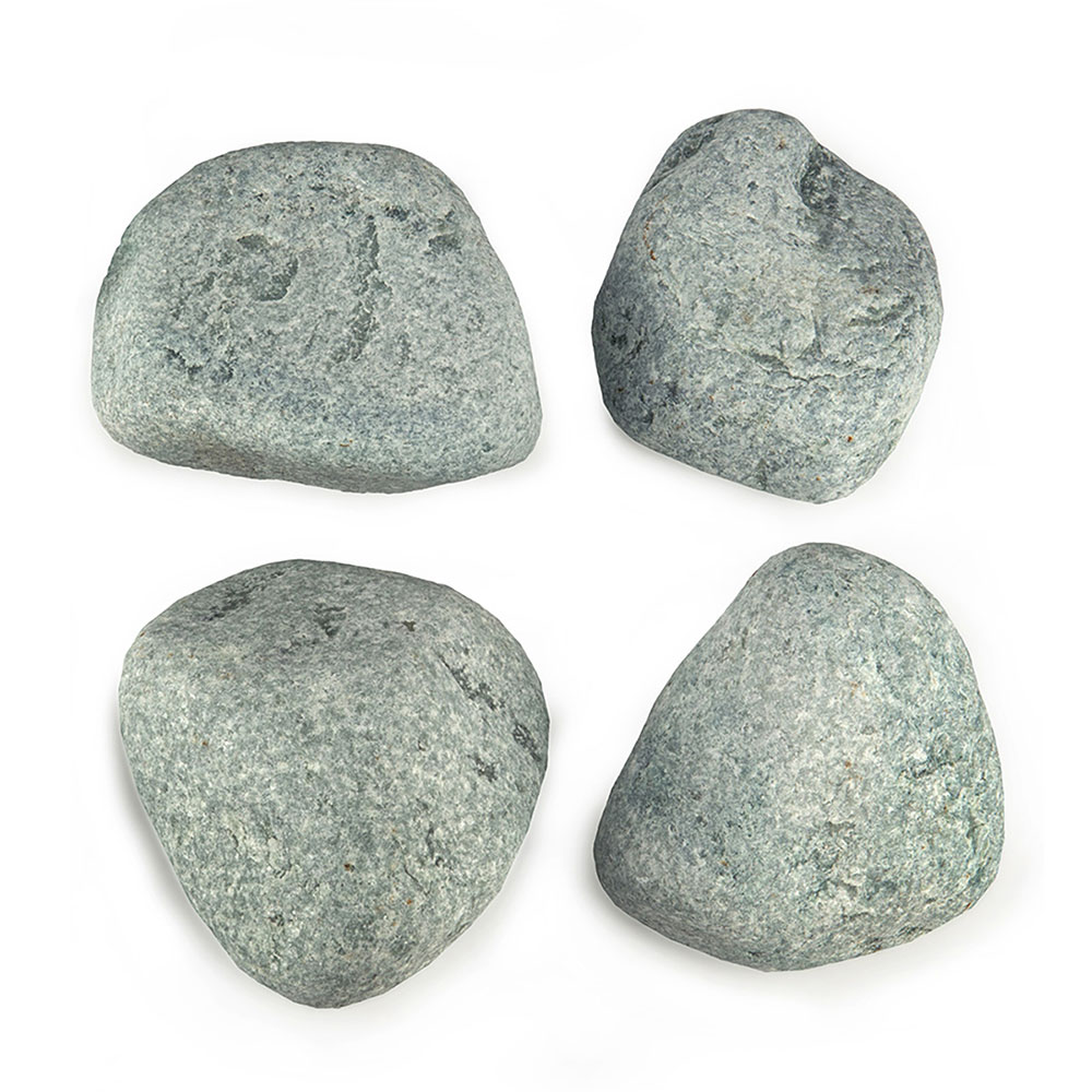 Jadeit saunasten, runde (15 kg.) Ø5-10 cm - Billede 2
