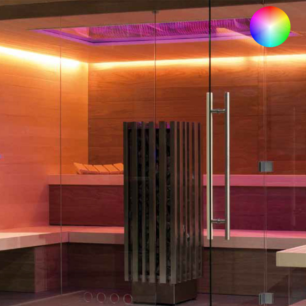 LED saunabelysning Radiand RGB Dæmpbar - Komplet - Billede 3